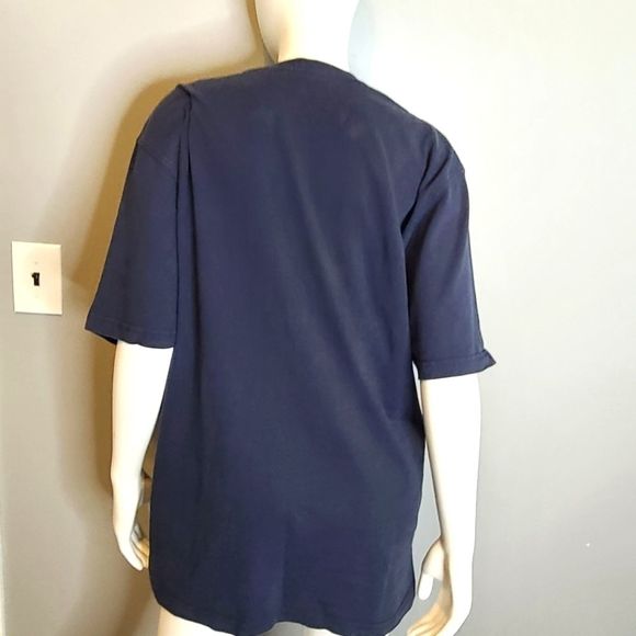 Navy Blue Carhartt Tee sz Medium - Picture 9 of 10